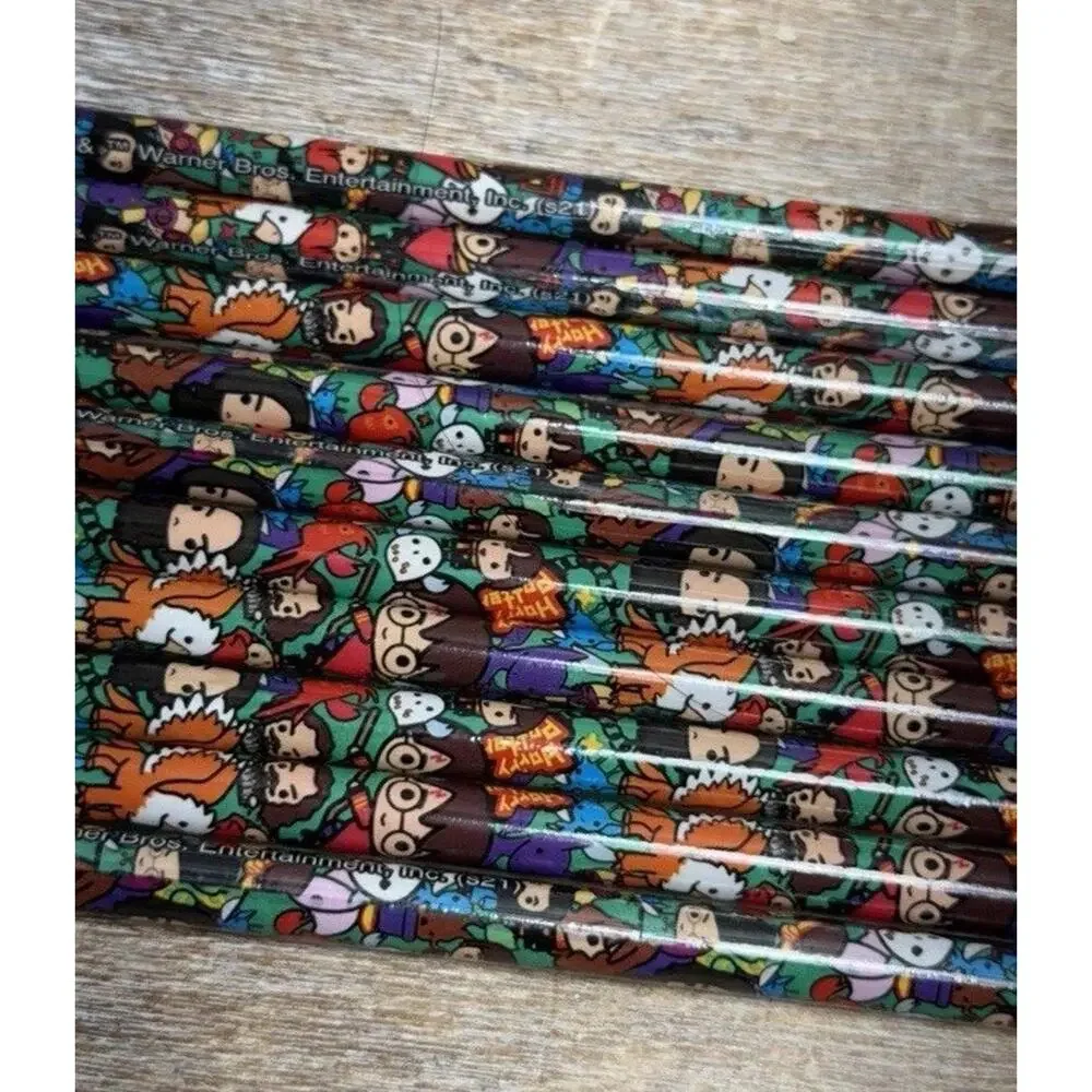 Lot of 10 Harry Potter And Friends Standard Wooden Pencils 7.5